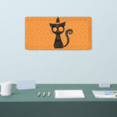 Halloween/kat/pompoen/herfst Spandoek (Beurs)