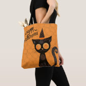 Halloween/kat/pompoen/herfst Tote Bag (Dichtbij)