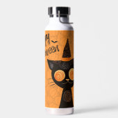 Halloween/kat/pompoen/herfst waterfles (Links)