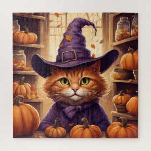 halloween kat puzzel