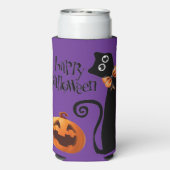 halloween kat seltzer blikjeskoeler (Seltzer Achterkant)