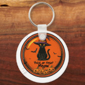 Halloween kat sleutelhanger (Voorkant)