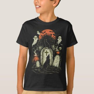 Halloween kat - Spooky Witch T-shirt