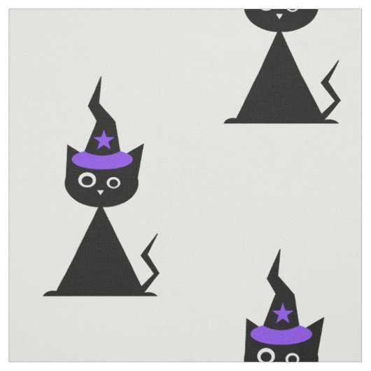 + Halloween kat + Stof (Swatch)