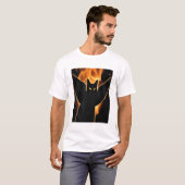 Halloween Kat T-shirt (Voorkant volledig)