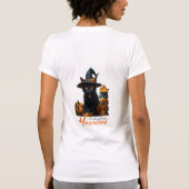 Halloween Kat T-shirt (Achterkant)