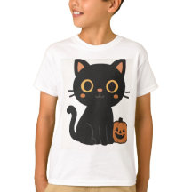 Halloween kat T-shirt