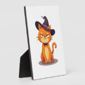 Halloween Kat T-Shirt Kitten Jack O Lantern Kat Fotoplaat (Zijkant)