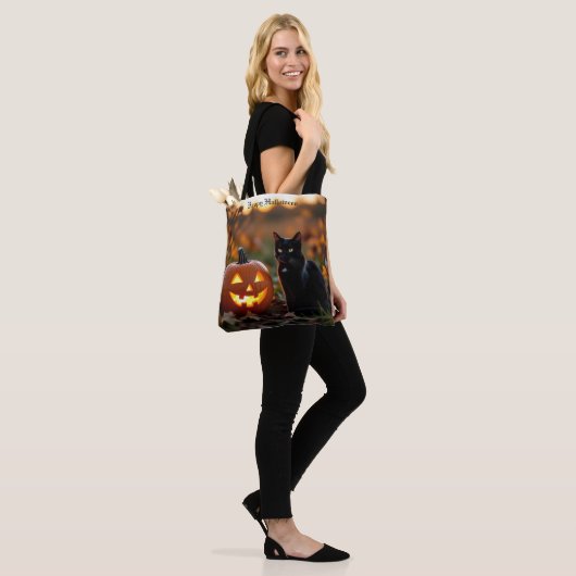 Halloween. Kat Tote Bag (Op model)