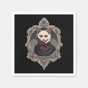 Halloween Kat, Vampier Kat Servet