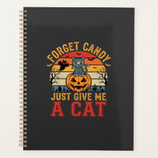 Halloween Kat Vergeet Snoep Geef Me Een Kat_1 Planner