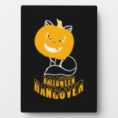 Halloween Kater Fotoplaat (voorkant)