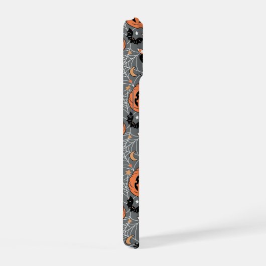  Halloween katten en pompoenen iPhone 15 Case (Rechterkant)