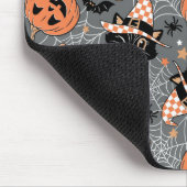  Halloween katten en pompoenen Muismat (Hoek)