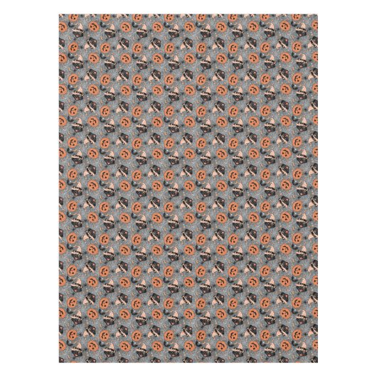  Halloween katten en pompoenen Tafelkleed (Voorkant)