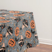  Halloween katten en pompoenen Tafelkleed (Voorbeeld)