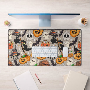 Halloween Katten Grappige Feest Bureaumat