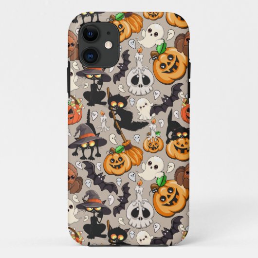 Halloween Katten Grappige Feest Case-Mate iPhone Case (Achterkant)