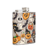 Halloween Katten Grappige Feest Heupfles (Rechts)