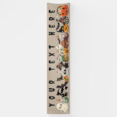 Halloween Katten Grappige Feest Spandoek (Verticaal)