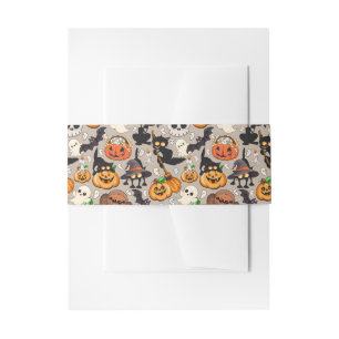 Halloween Katten Grappige Feest Uitnodigingen Wikkel
