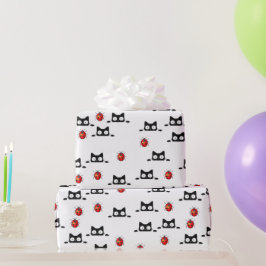 Halloween katten Inpakpapier