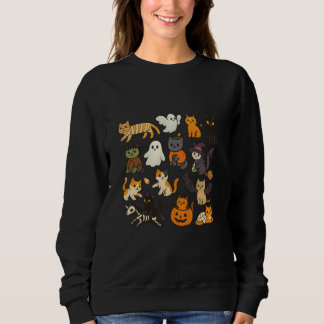 Halloween Katten – Mooie Katten in Kostuumontwerpe Trui