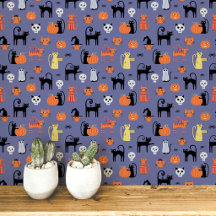 Halloween Katten Patroon