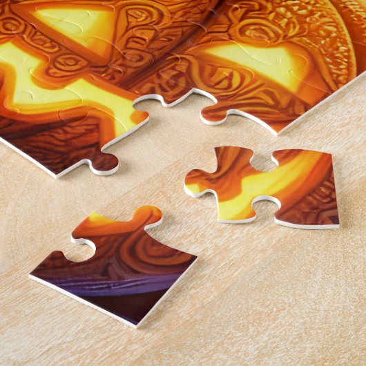 Halloween katten puzzel (Zijkant)