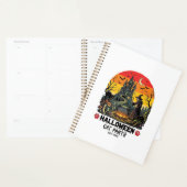 Halloween Kattenfeest Heks Ketel Zwarte Katten Ver Planner (Display)