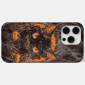 Halloween kattenpompoenen Case-Mate iPhone case (Achterkant (horizontaal))