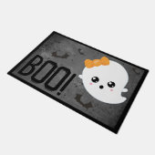 Halloween Kawaii Ghost Welkom Deurmat (Schuin)