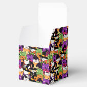 Halloween Kawaii kattenpatroon Bedankdoosjes (Geopend)