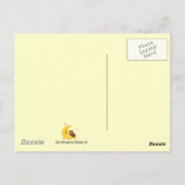 Halloween kawaii Panda met snoepjes Briefkaart (Achterkant)