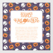 Halloween kawaii patroon raamsticker (Vel)