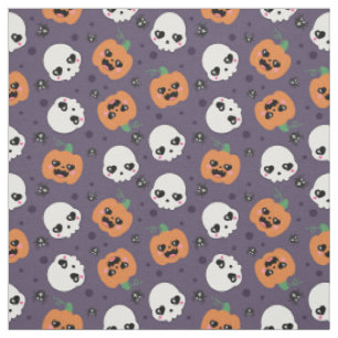 Halloween kawaii patroon stof