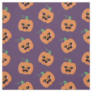 Halloween Kawaii Pumpkins Patroon Stof