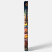 Halloween Keeshond met Pumpkins Scary Case-Mate iPhone Case (Achterkant / Links)