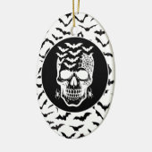 Halloween Keramisch Ornament (Links)