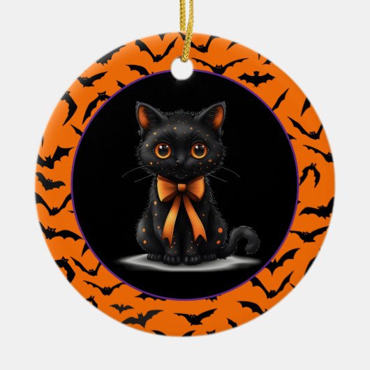 Halloween Keramisch Ornament (Voorkant)