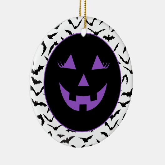 Halloween Keramisch Ornament (Rechts)