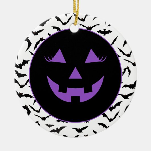 Halloween Keramisch Ornament (Voorkant)