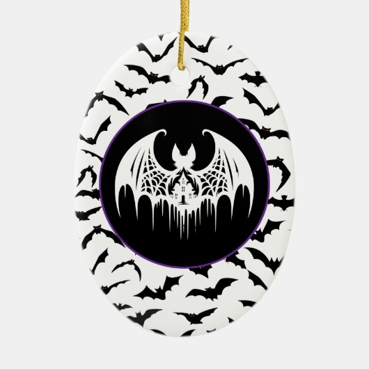 Halloween Keramisch Ornament (Voorkant)