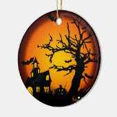 Halloween Keramisch Ornament (Links)