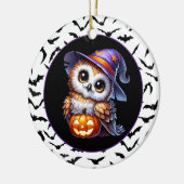 Halloween Keramisch Ornament (Links)