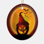 Halloween Keramisch Ornament (Links)