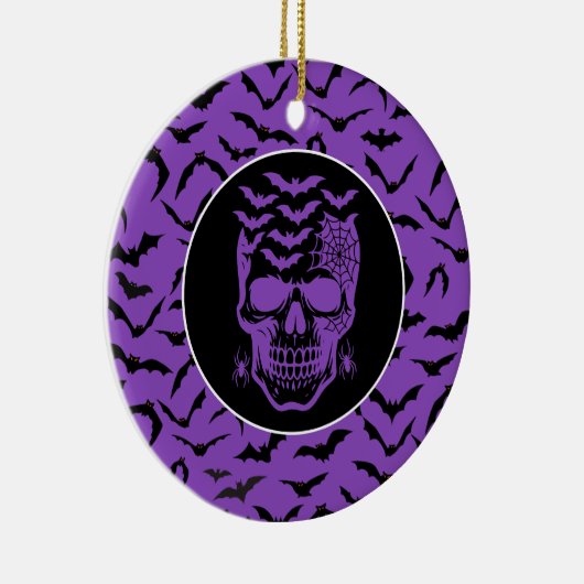 Halloween Keramisch Ornament (Rechts)