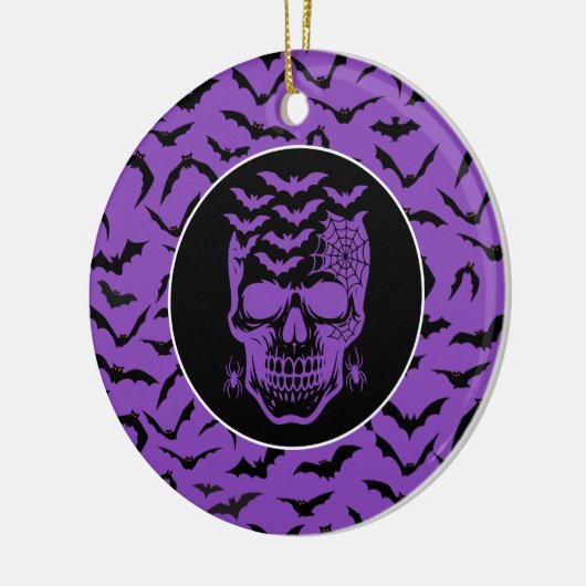 Halloween Keramisch Ornament (Links)