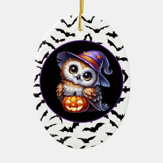 Halloween Keramisch Ornament (Voorkant)