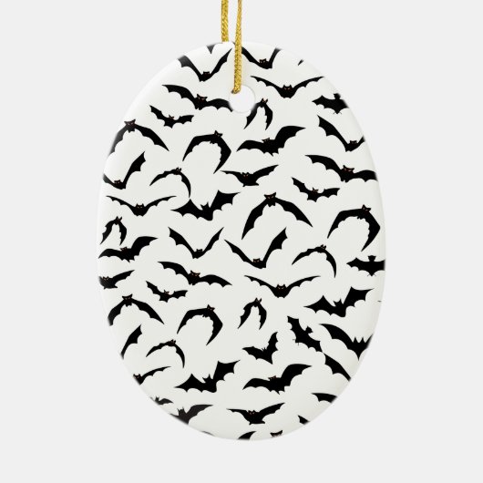 Halloween Keramisch Ornament (Achterkant)